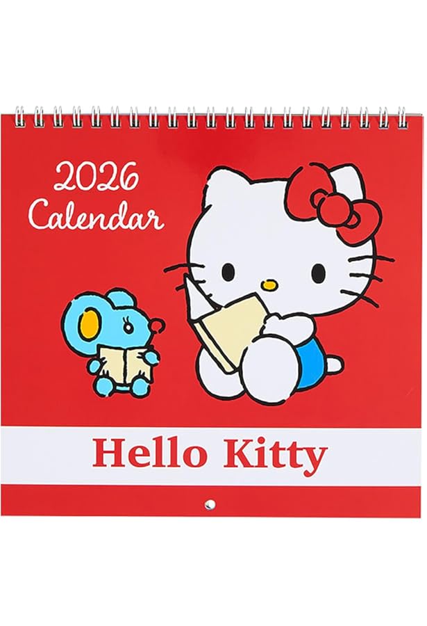 Amazon.co.jp: 2025 ハローキティ 壁かけカレンダー ([カレンダー